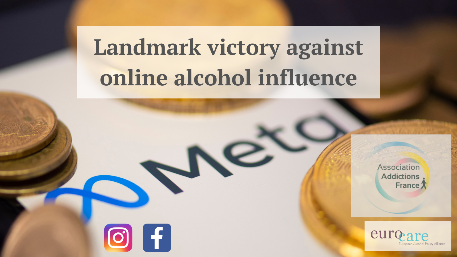 A landmark victory against online alcohol influence